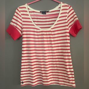Women’s Polo Ralph Lauren Scoop Neck Striped Shirt